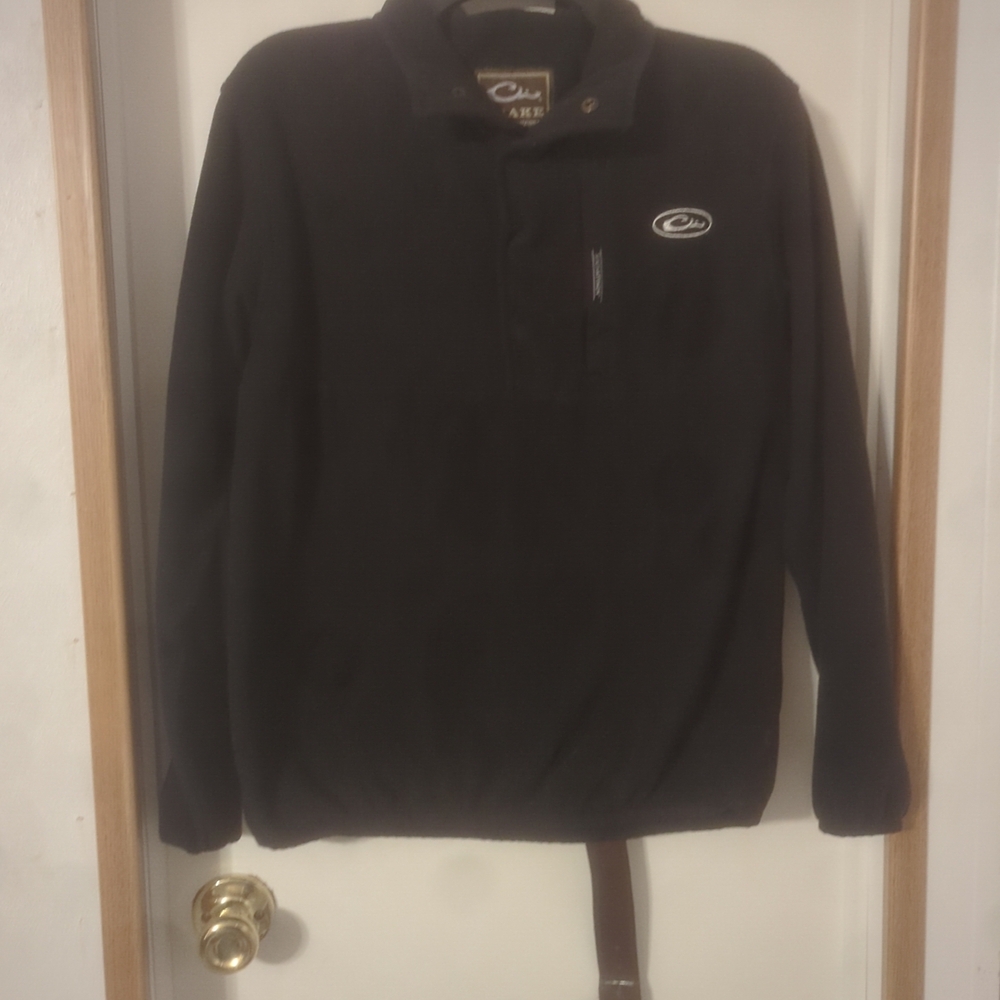 Drake Black Fleece Jacket